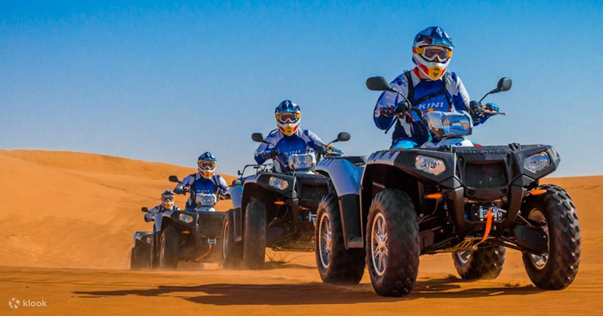 Polaris Quad Bike Driving Adventure in Dubai Klook ÉtatsUnis